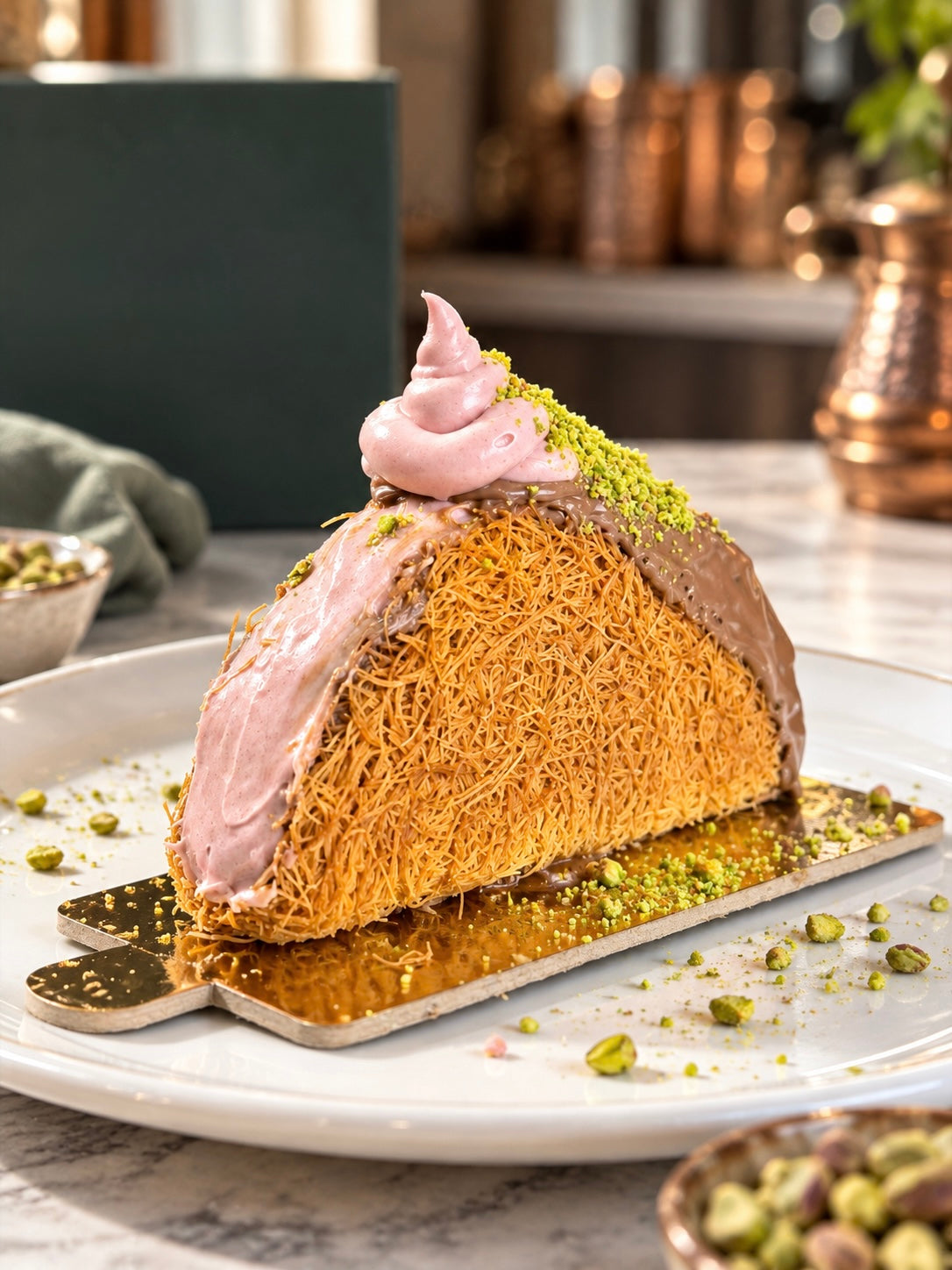 Kunafa Taco Strawberry Chocolate