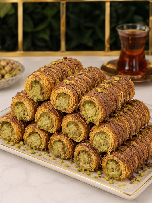 Kunefe Cannoli Roll
