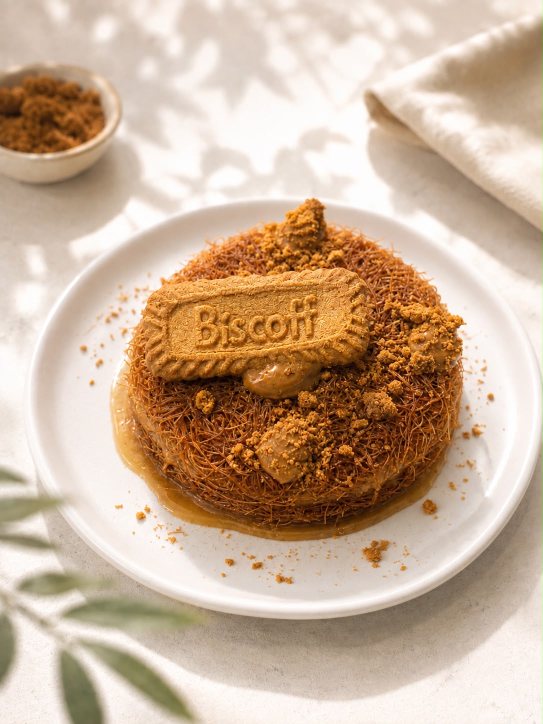 Osmallieh with Lotus Cream