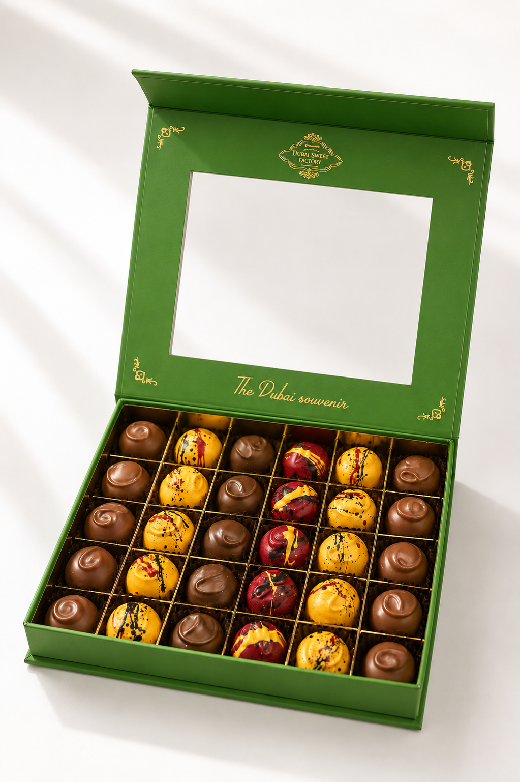 BonBon chocolates with nuts filling