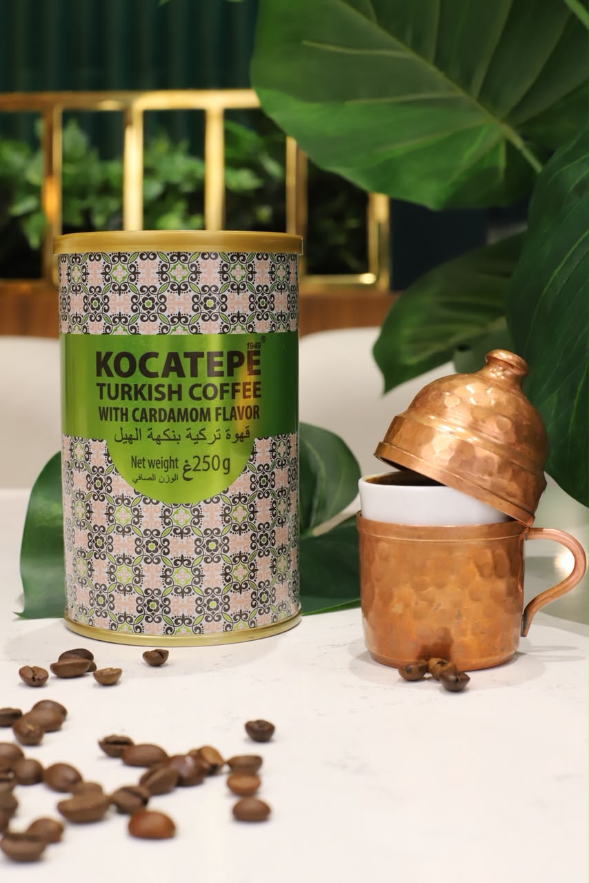 Kocatepe Turkish coffee with cardamom